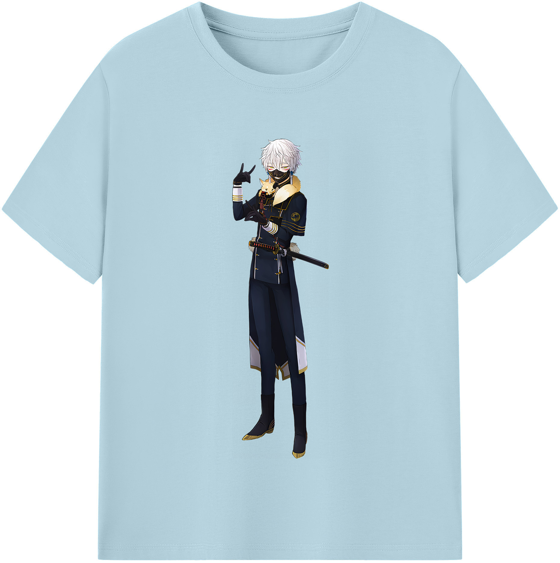 （画像用） 刀剣乱舞 Touken Ranbu 綿100％半袖Tシャツ（フロントプリント）